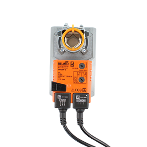 SM24A-S ตัวกระตุ้นแดมเปอร์สวิตช์เสริม 20 นิวตันเมตร AC24V DC24V สำหรับตัวกระตุ้นโรตารี่ HVAC ระบบทำความร้อนในโรงพยาบาล เครื่องปรับอากาศ - Product Image 1