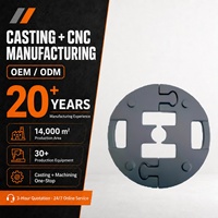 Bloc de contrepoids en fonte HT 200-700, lest robuste pour chariot élévateur, tracteur, machines industrielles, tolérance OEM 0,01-0,05 mm