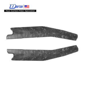 Reemplazo de la consola central de fibra de carbono con tiras laterales para el reposabrazos del Lamborghini Huracan LP610 LP580 EVO Tecnica Interiors - Product Image 2
