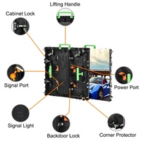 Extérieur P2.604 LED mur mobile signalisation numérique LED panneau d'affichage mur vidéo location scène LED écran vidéo panneau mural
