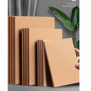 Compañías de papelería Cuadernos para estudiantes Cuaderno de papel Kraft Diario Planificador Libro Artículos de papelería Diario Cuaderno 60 hojas - Product Image 1