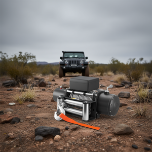 Cabrestante Eléctrico 12V 12000 Libras con Cable de Acero de 24M, Control Remoto Inalámbrico, Impermeable IP55 para SUV, ATV, Barco, Todoterreno, Automóvil - Product Image 2