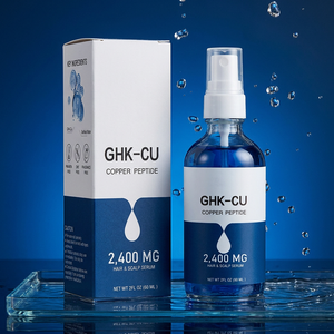 Spray de Péptidos de Cobre GHK-CU Transfronterizo para Cabello y Cuero Cabelludo 60ml, Logotipo Personalizado para Hombres, Tres Años de Vida Útil - Product Image 2