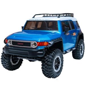 YIKONG YK4103 PRO <span class=keywords><strong>1</strong></span>/<span class=keywords><strong>10</strong></span> 4WD FJ Cruiser RC Trail <span class=keywords><strong>Crawler</strong></span> avec amortisseurs réglables et fixation magnétique sécurisée du corps - Product Image 1