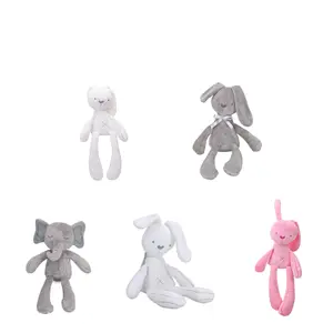 Милый кролик, кукла 48 см, детская мягкая игрушка для сна, плюшевое животное, Детские Подарочные игрушки для детей
