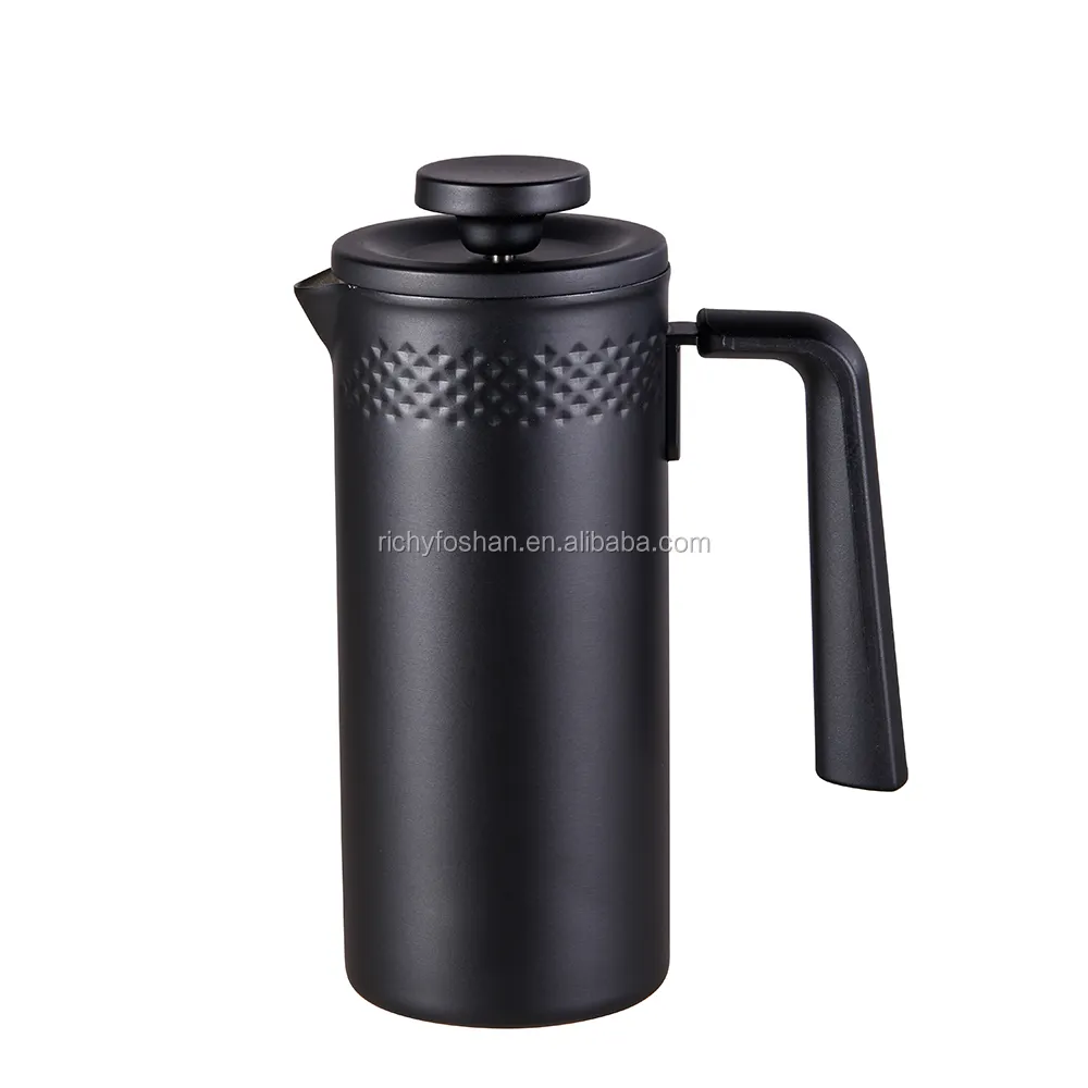 Portable French Press Metal Filter Mesh For French Press Coffee Makers Coffee Plunger French Press