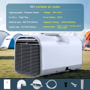 Aire Acondicionado Portátil para Exteriores con Batería, 4000 BTU, Fuente de Refrigeración, Ideal para Campamentos, Tiendas de Campaña y Autocaravanas - Product Image 4
