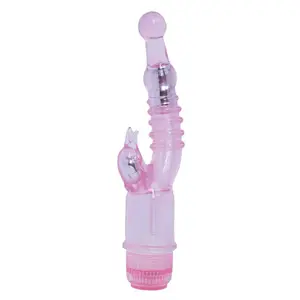 Sex Toys Jelly Naughty Dolphin G Punt Dubbele Trillingen Massager Multi Speed Crystal Vibrator voor Vrouw