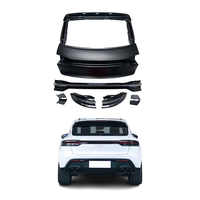 Kit de pare-chocs arrière style 2023 pour Porsche Macan 95B 2014-2018 avec hayon et ensemble de feux arrière à LED