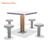 Équipement d'exercice Wathen Air Walker de haute qualité, composite bois-plastique WPC, écologique, durable, pour la remise en forme en plein air résistante aux intempéries