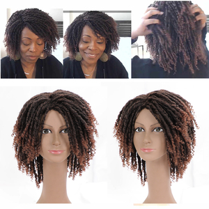 Tóc Giả Brazil Tổng Hợp Đẹp Tóc Xoăn Sóng 100% Màu Đẹp Tóc Giả - Product Image 3