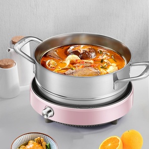 Mini poêle rond portable électrique <span class=keywords><strong>haut</strong></span> <span class=keywords><strong>de</strong></span> <span class=keywords><strong>gamme</strong></span> pour hôtel et ménage avec poêle à <span class=keywords><strong>induction</strong></span> multifonctionnel à chauffage rapide - Product Image 5