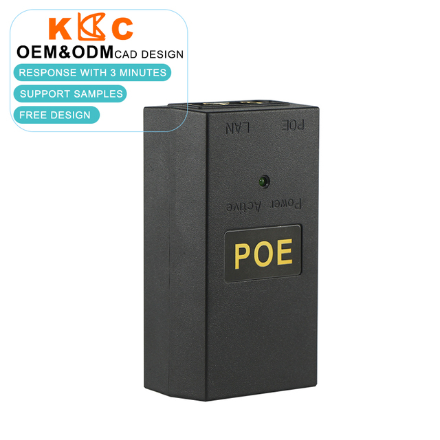 48V 0.5A Poe Injector Power Over Ethernet Desktop Power Supply for Network Device