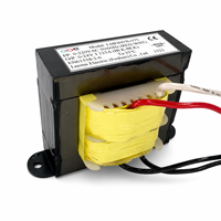Transformateur abaisseur encapsulé 75VA 0-220V vers 0-24V CA, à noyau EI en résine époxy pour équipement domestique