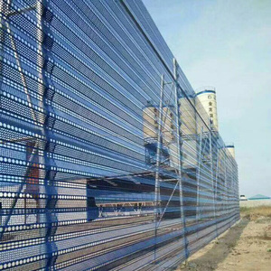 910Mm Tres Picos de potencia de perforada de Metal Pantalla de viento <span class=keywords><strong>polvo</strong></span> proteger cerca de la fábrica de azúcar - Product Image 6