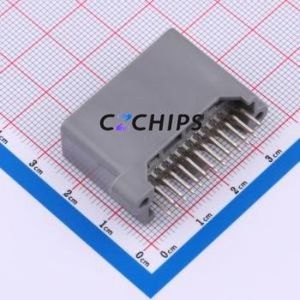 K137635WV-2x12B-PTSN Automotive <b>Connector</b> Through hole Component (THT) <b>Connector</b> 24P 2.2mm 2 Through Hole - Product Image 2