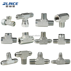 Nuevo Conector Hidráulico Blince Recto de 90 Grados, Tipo Codo, Rosca Métrica/BSP/JIC/NPT, Acero Inoxidable, 3/8'', Cono 74 - Product Image 2