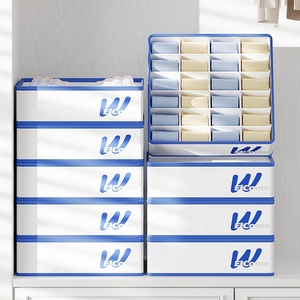 <span class=keywords><strong>24</strong></span> lưới tủ quần áo lưu trữ quần áo Organizer đồ lót Hộp lưu trữ cho vớ cao cấp Organiser cho hiệu quả sử dụng không gian - Product Image 5