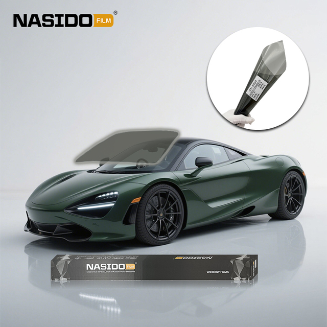 IRR99% Carbon Nano Ceramic Film Tint Solar Window Clear Vision High Heat Insulation Window Film for Car