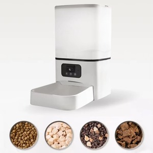 Mangeoire vidéo intelligente WiFi pour animaux de compagnie avec contrôle APP, distributeur de nourriture pour animaux de compagnie avec suivi automatique par caméra HD 2K, vision nocturne audio bidirectionnelle pour chat et chien - Product Image 3