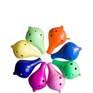 Ocarina en plastique 6 trous Alto C Tune enseignement vulgarisation Ocarina Instruments <span class=keywords><strong>de</strong></span> <span class=keywords><strong>musique</strong></span> pour enfants - Product Image 2