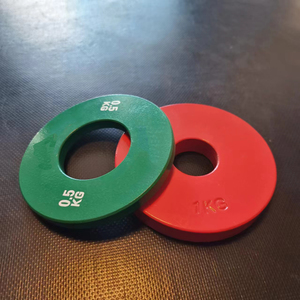 Disque de musculation universel, tout usage, entièrement en acier, pour haltérophilie, coloré, à grands trous, inodore et pour <span class=keywords><strong>poids</strong></span> équilibrés en salle de sport - Product Image 6