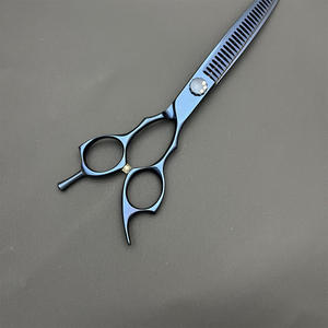 Ciseaux courbés Olasgon en forme d'arête de poisson, 7 pouces, en acier inoxydable, pour toilettage des animaux, pour chien - Product Image 2