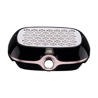 Aspirateur à poussière pour ongles SML à vitesse réglable, contrôle par bouton, puissance d'aspiration, plaque filtrante amovible, modèle de traitement des ongles absorbant la poussière