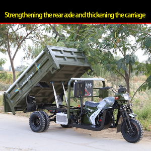 Hanwei Water-Cooled Three-Wheeled Motorcycle <b>Gasoline</b> Freight Agricultural Dump Tricycle - Product Image 5