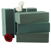 FLORRY Naturel - Mousse florale verte pour arrangements floraux rustiques