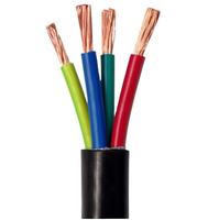 Kabel Fleksibel Multi Inti H05VV-F, Kawat Listrik Berisolasi PVC Tembaga Murni Berkualitas Tinggi 1.5mm² 2.5mm² 4mm² untuk Penerangan Rumah