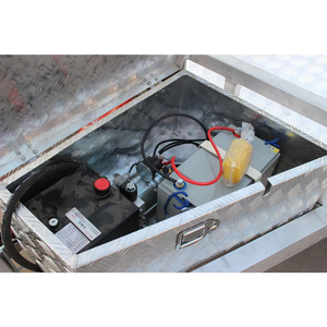 <span class=keywords><strong>Remolque</strong></span> <span class=keywords><strong>basculante</strong></span> de <span class=keywords><strong>coche</strong></span> ATV galvanizado con lona Material de aluminio de acero de doble eje Acabado de superficie sumergida en caliente para transporte de automóviles - Product Image 2