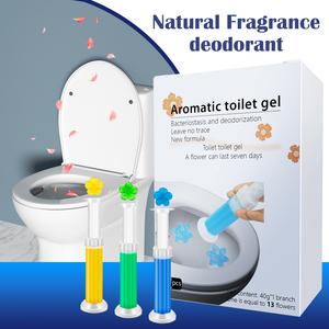 Nettoyant <span class=keywords><strong>WC</strong></span> automatique en gel OEM pour cuvettes de toilettes, désodorisant floral, éliminateur de calcaire et de taches, en seringue - Product Image 4