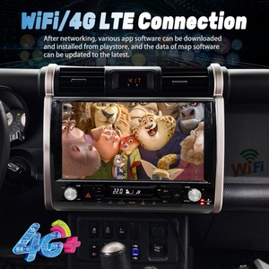 Reproductor de DVD para Auto Android 10 de 13.3 Pulgadas con Carplay 360, GPS, WIFI, Bluetooth 5.0, Radio RDS para Toyota FJ Cruiser 2007-2012, Multimedia, 1920*720 - Product Image 2