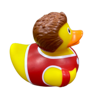 Personnalisable mignon canard en caoutchouc jouet de bain Mini plastique vinyle Anime Figure artisanat jouets pour l'heure du bain amusant
