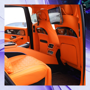<span class=keywords><strong>2022</strong></span> Mercedes-Benz GLS450 (X167) Actualización Maybach Kit de moldura de 4 plazas -- Naranja - Product Image 5