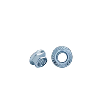 ANSI/ASME B18.2.2 Écrous hexagonaux à bride Grade 5 8 Écrous hexagonaux standard américain de pouce zingués avec face de rondelle