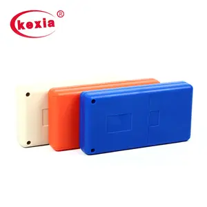 Hot sales handheld box custom electronic enclosure box abs plastic enclosure with battery holder 135*70*24mm