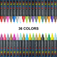 Lot de marqueurs craie acrylique permanents pour peinture, vente en gros, prix le plus bas