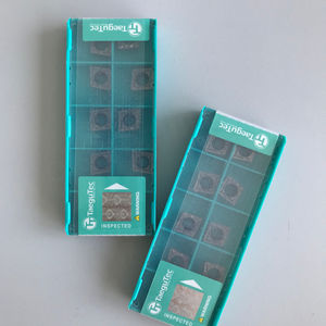 Herramientas de Torneado Externo CCMT 09T308 FG CT3000 Taegutec, Cuchilla de 16 mm, Orificio de 18 mm, Forma de Rombo, Recubrimiento PCD/PCBN/BN/CVD, HRC45, 3 Años - Product Image 2