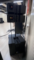 Système de sonorisation Line Array professionnel actif 10 pouces, ensemble 4+2, caisson de basses 18 pouces, aimant néodyme, 135 dB SPL, haut-parleur pour performance scénique