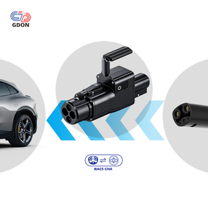 Adaptateur GDON NACS vers CHAdeMO 300A 1000V DC, convertisseur de charge rapide, <span class=keywords><strong>Tesla</strong></span> NACS vers CHA SAE J3400 IP54 pour <span class=keywords><strong>Tesla</strong></span> Model 3 Y - Product Image 3