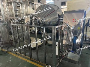 Mélangeur-broyeur automatique continu à double cône en acier inoxydable haute capacité pour granulés alimentaires, herbes sèches et poudres - Product Image 4