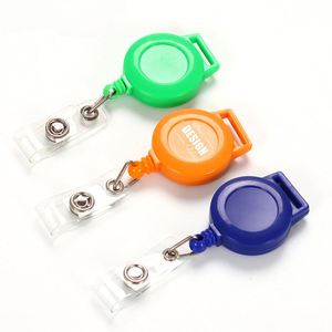 Custom Nurse Badge Reel 24'' Retractable Holder with 360 Degree Rotation Swivel Clip for Nurses, <b>Doctors</b>, Teachers, and Students - Product Image 1