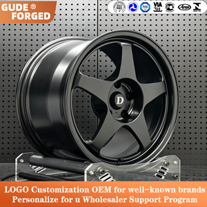 Cerchi Forgiati GUDE 5x114.3 per Honda Civic Type <span class=keywords><strong>R</strong></span>, Accord, S2000, Toyota Camry, Supra A80, Nissan 350Z/370Z, Mustang, Mazda - Product Image 5