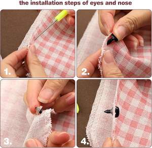 מילוי סיבים פרימיום פוליאסטר, סיבים בעלי עמידות גבוהה, מלית עבור בעלי חיים סרוג, מילוי מלאכה למיחזור (60 גרם/2.1 עוז) - Product Image 3