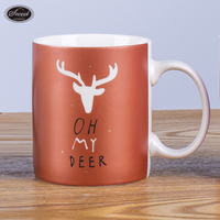 Accessoires de cuisine vente en gros de tasses à thé en porcelaine avec logo personnalisé tasses en céramique bière vin boisson cadeau de café tasse à café de Noël
