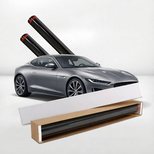 Film teinté pour vitres de voiture en céramique inorganique pure à 100 %, 1 % VLT, haute définition, sans interférence de signal, 90 % IRR, 100 % UVR - Product Image 4