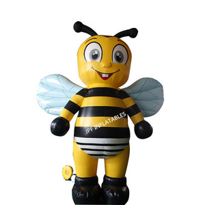 Jolie <span class=keywords><strong>petite</strong></span> abeille de miel gonflable sur mesure pour publicité <span class=keywords><strong>reine</strong></span> abeille gonflable pour événement en plein air - Product Image 1