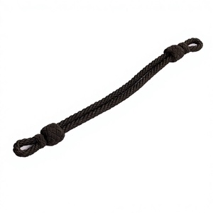 Black Cap Cord Decorative Uniform Style Hat Rope for Visor Cap Vintage Look Formal Dress Accessory for Parade Style Wear - Product Image 1